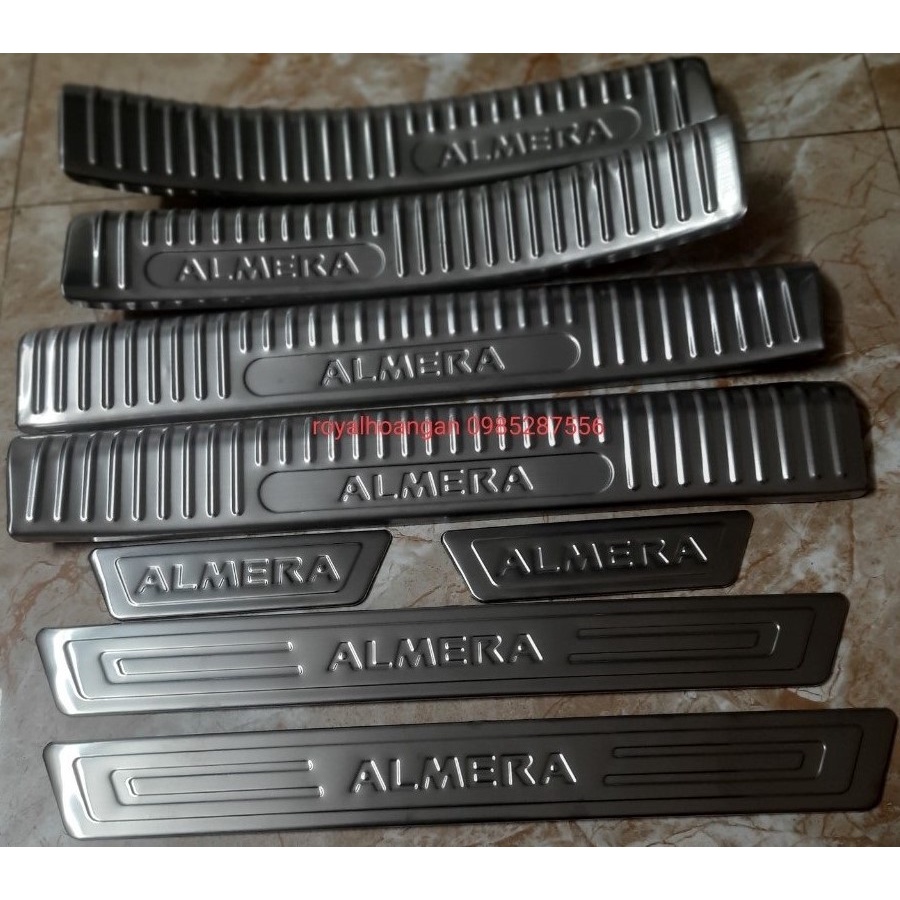 almera, ốp bậc trong ngoài nissan almera