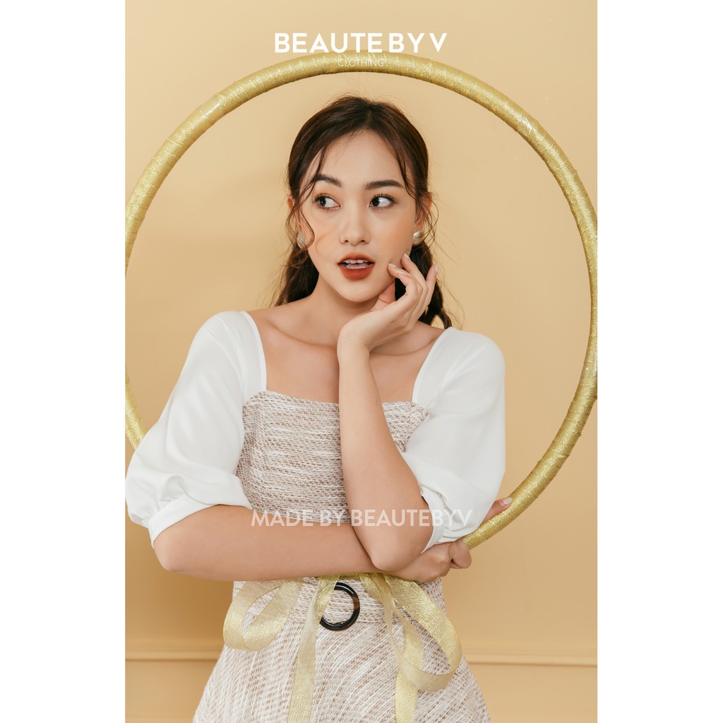 BEAUTEBYV - Váy Santa Tweed