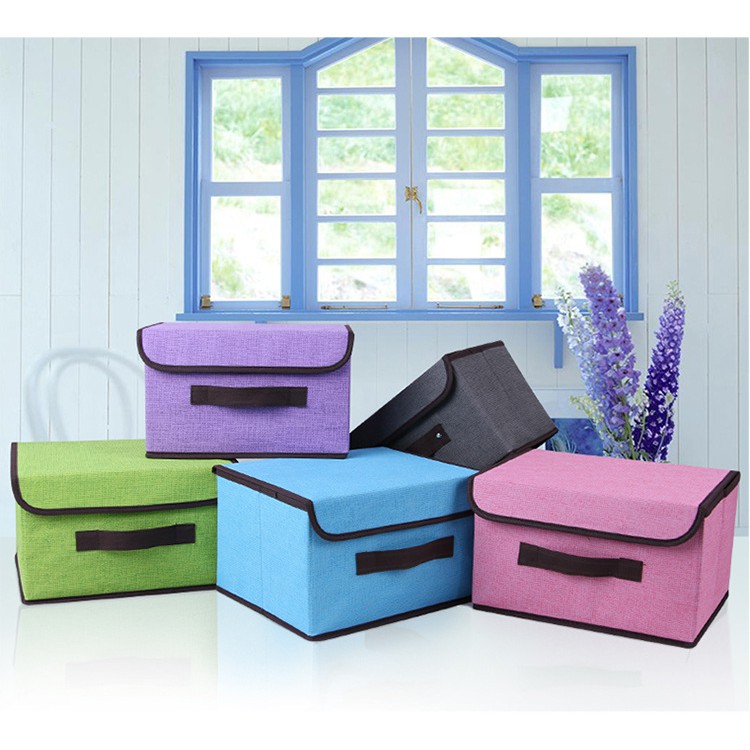 Combo 2 Tủ Vãi Cao Cấp Khung Cứng (Nâu Nhạt, Nâu Đậm, Xd, Tím, Xanh rêu)