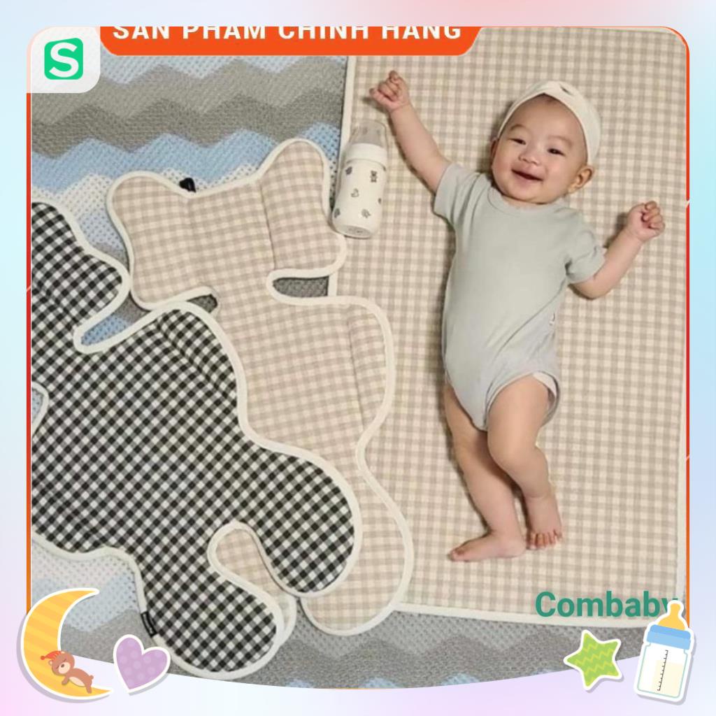 Đệm lót xe đẩy Malolotte Cool Air thoáng khí Hàn Quốc