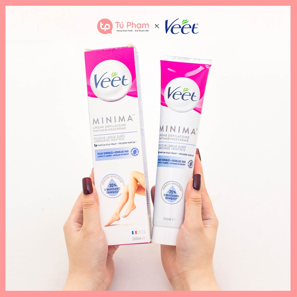 Kem Tẩy Lông Cho Da Nhạy Cảm Veet Minima 200ml