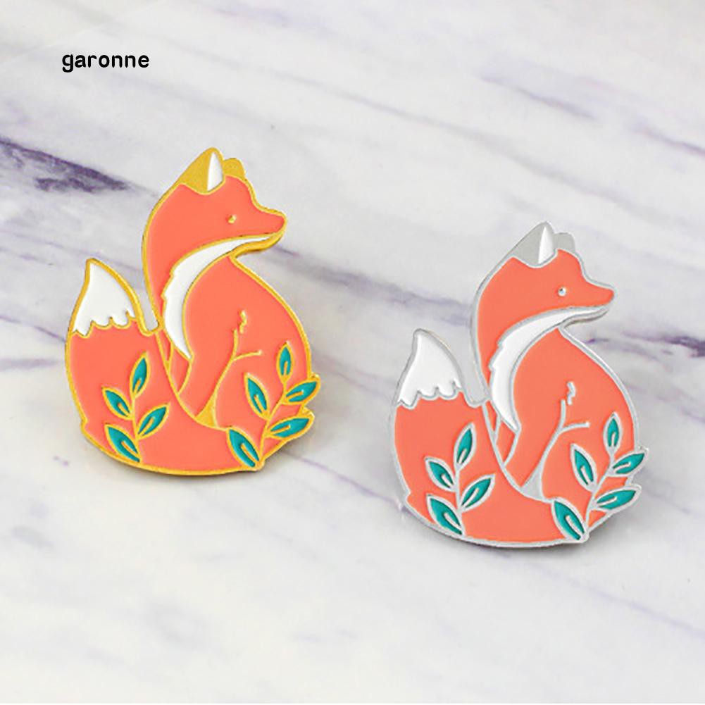 Ghim cài áo hình con cáo độc đáo đáng yêu