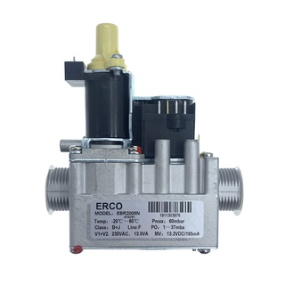 Van gas tuyến tính erco ebr2008n van gas cho máy rang cà phê, nồi hơi