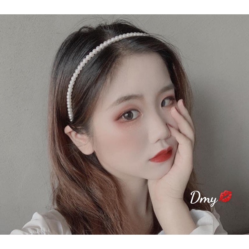 Bờm Ngọc Siêu Xinh Hit Hot Dùng Cho Tóc Thả Và Tóc Búi Đều Xinh