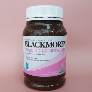 Tinh dầu hoa anh thảo Blackmores Evening Primose Oil của Úc hộp 190 viên