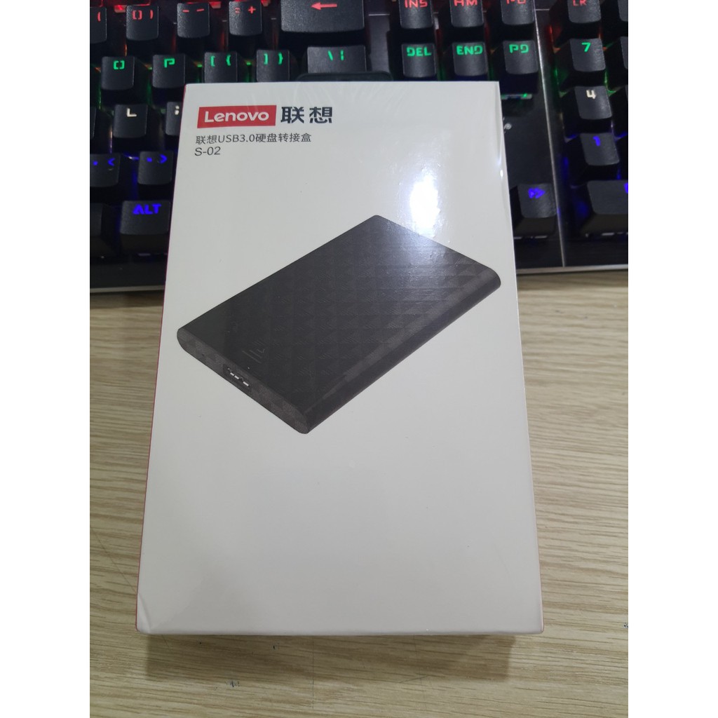 Hộp ổ cứng Hdd Box LENOVO S-02, 2.5", USB 3.0 | BigBuy360 - bigbuy360.vn