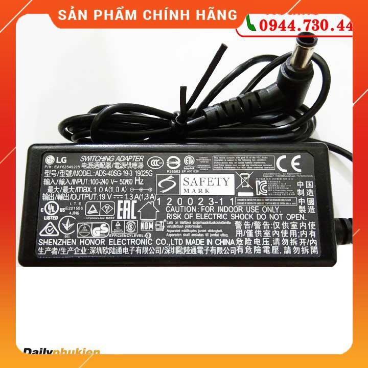 Adapter nguồn màn hình LG 19V 1.3A zin dailyphukien