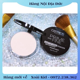 Phấn phủ kiểm dầu giúp làm da trắng hồng của Catrice