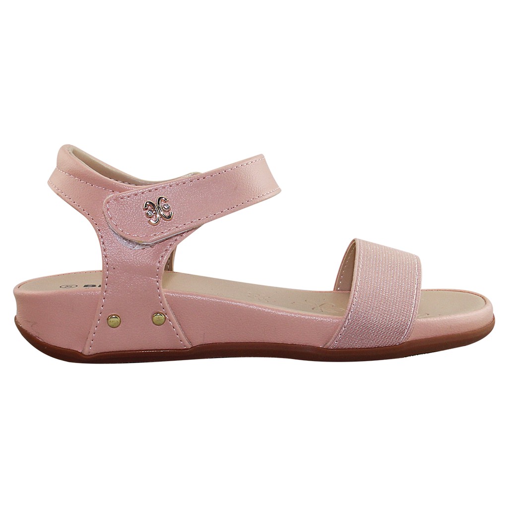 Sandal Bita's bé gái SOB.251 (Hồng + Kem + Navy)