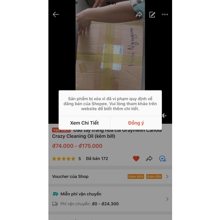 Dầu Tẩy Trang Hoa Cải Graymelin Vitage Oil 300ml, 500ml, kèm bill | BigBuy360 - bigbuy360.vn