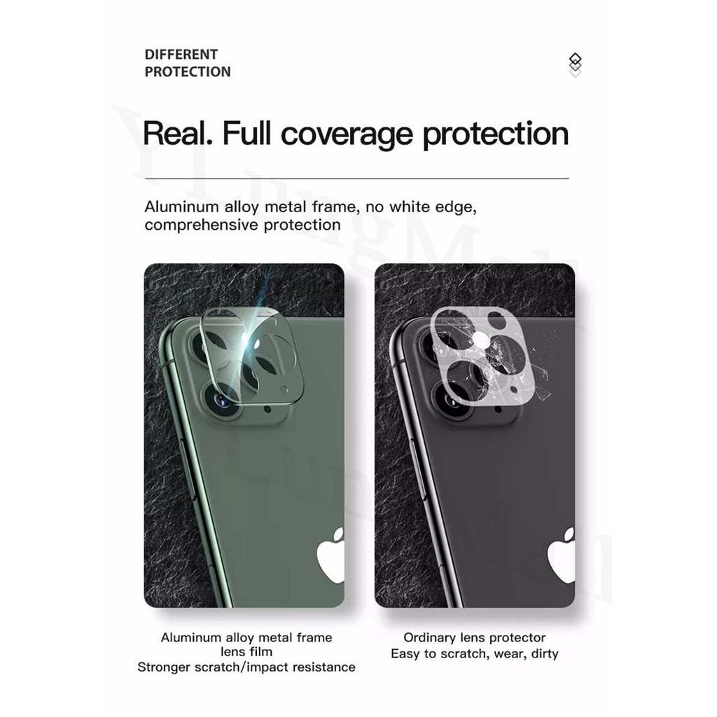 Miếng Dán Camera 3D Cho iPhone 11 Pro Max/ iPhone 11 Pro Chính Hãng Totu