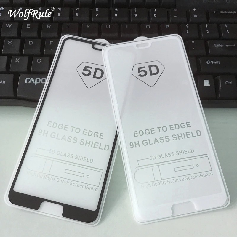 Miếng dán 5D Full màn cho Huawei P20 Pro - Đen