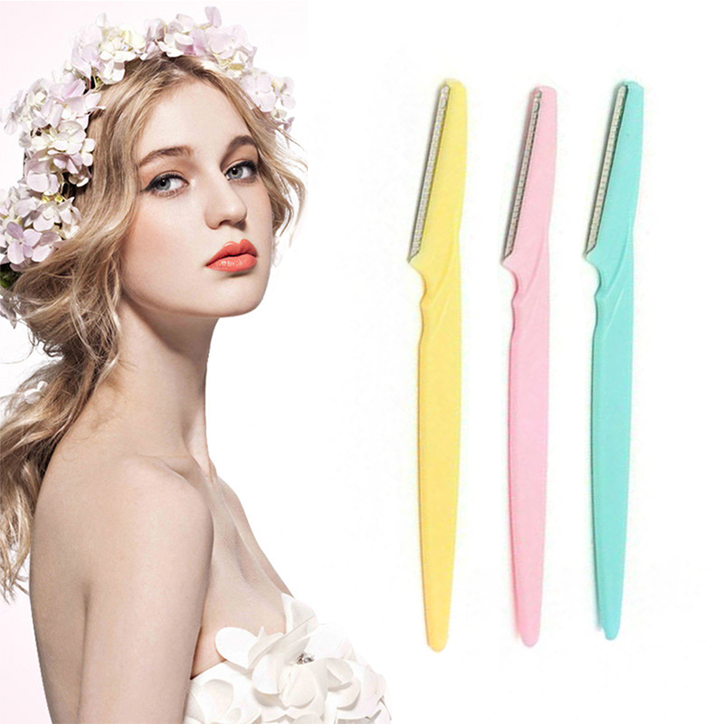 [Hàng mới về] Set 6 dao cạo tạo hình/ cắt tỉa cho chân mày