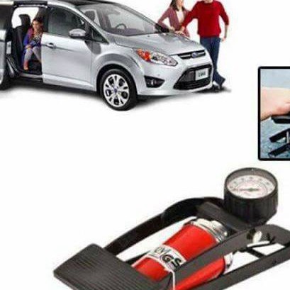 Bơm đạp chân xe máy