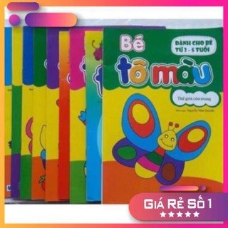Combo tập tô cho bé