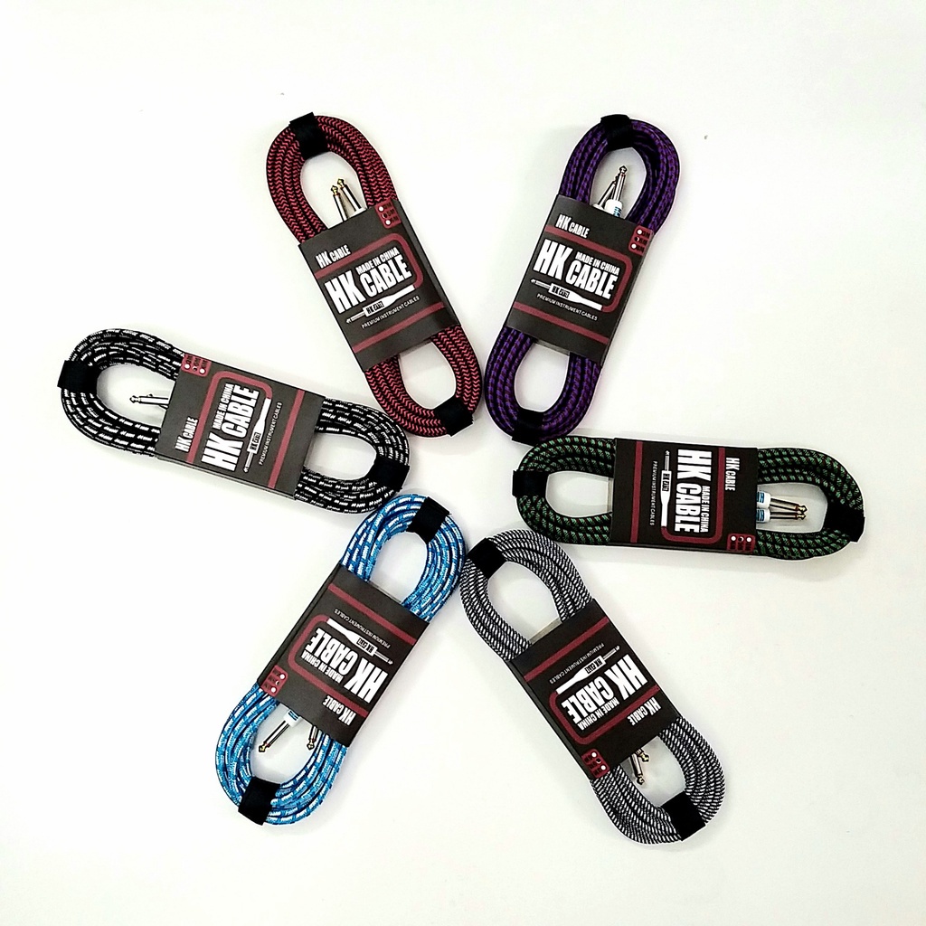 Dây kết nối Guitar dây Line HK CABLE ra loa chính hãng dài 10m TYTYmusic