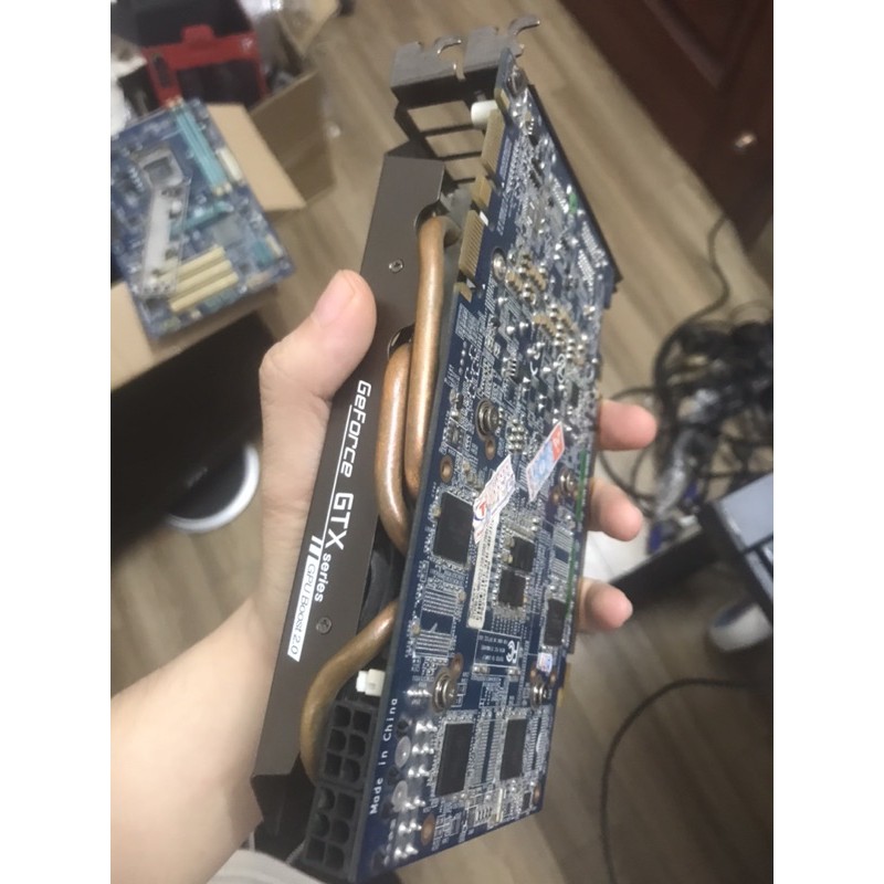 Card màn hình Gtx 760 bản oc 2gbd5 khoẻ ngang 1050ti