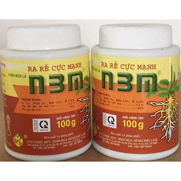 Phân bón kích rễ N3M dạng bột hũ 500gr