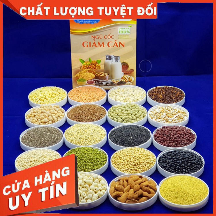 500gr Bột ngũ cốc giảm cân Tuệ Minh - 20 loại hạt nguyên chất