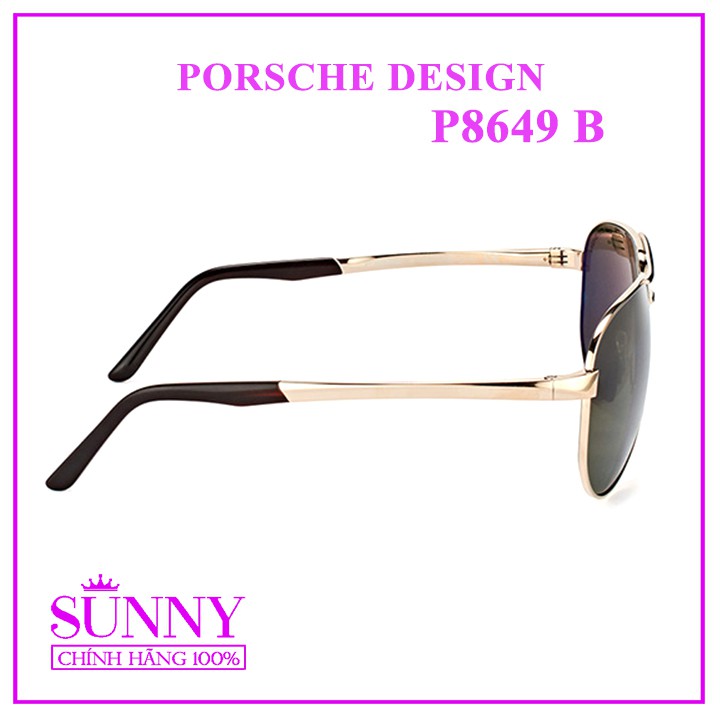 Kính mát Porsche Design P8649 B chính hãng bảo hành toàn quốc
