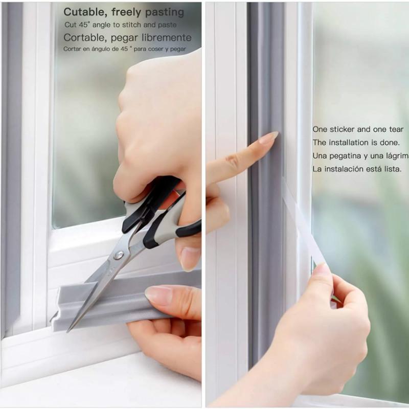 Cuộn 2m Băng Keo Dán Viền Cửa Sổ Chống Bụi Chống Nước