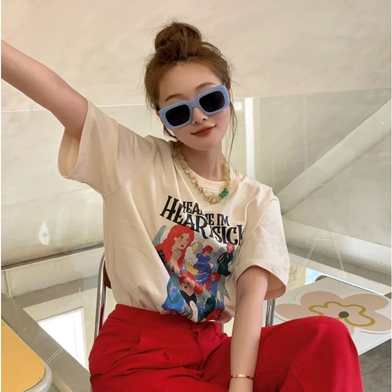 (KIQI-FASHION) COD Mới Kính Mát Hình Chữ Nhật Chống Tia Uv400 Cho Nam Nữ