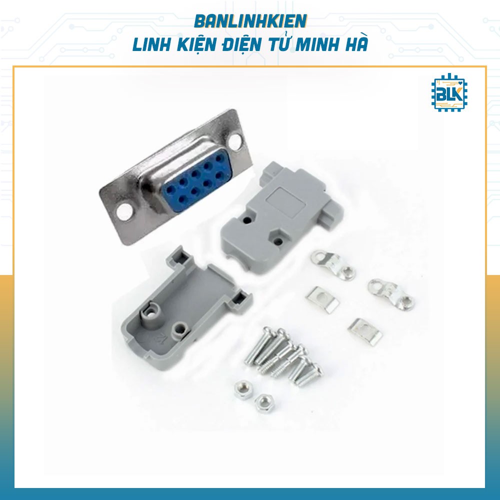 2 Bộ Vỏ Db9 Vặn Ốc