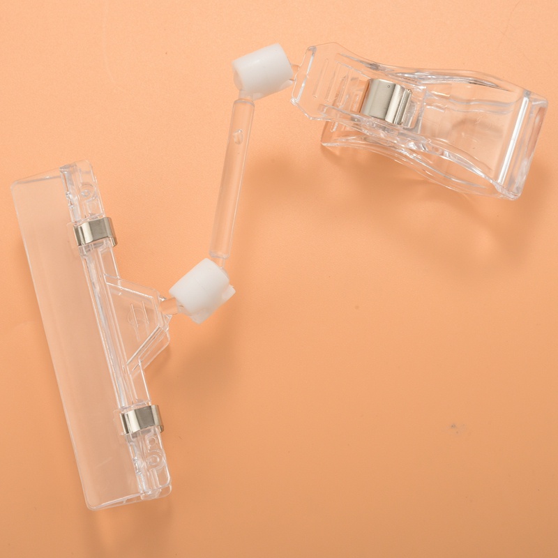 Giá Đỡ Bảng Hiệu Pop Bằng Nhựa Trong Suốt Chiều Cao 6.5 &quot;Có Thể Điều Chỉnh