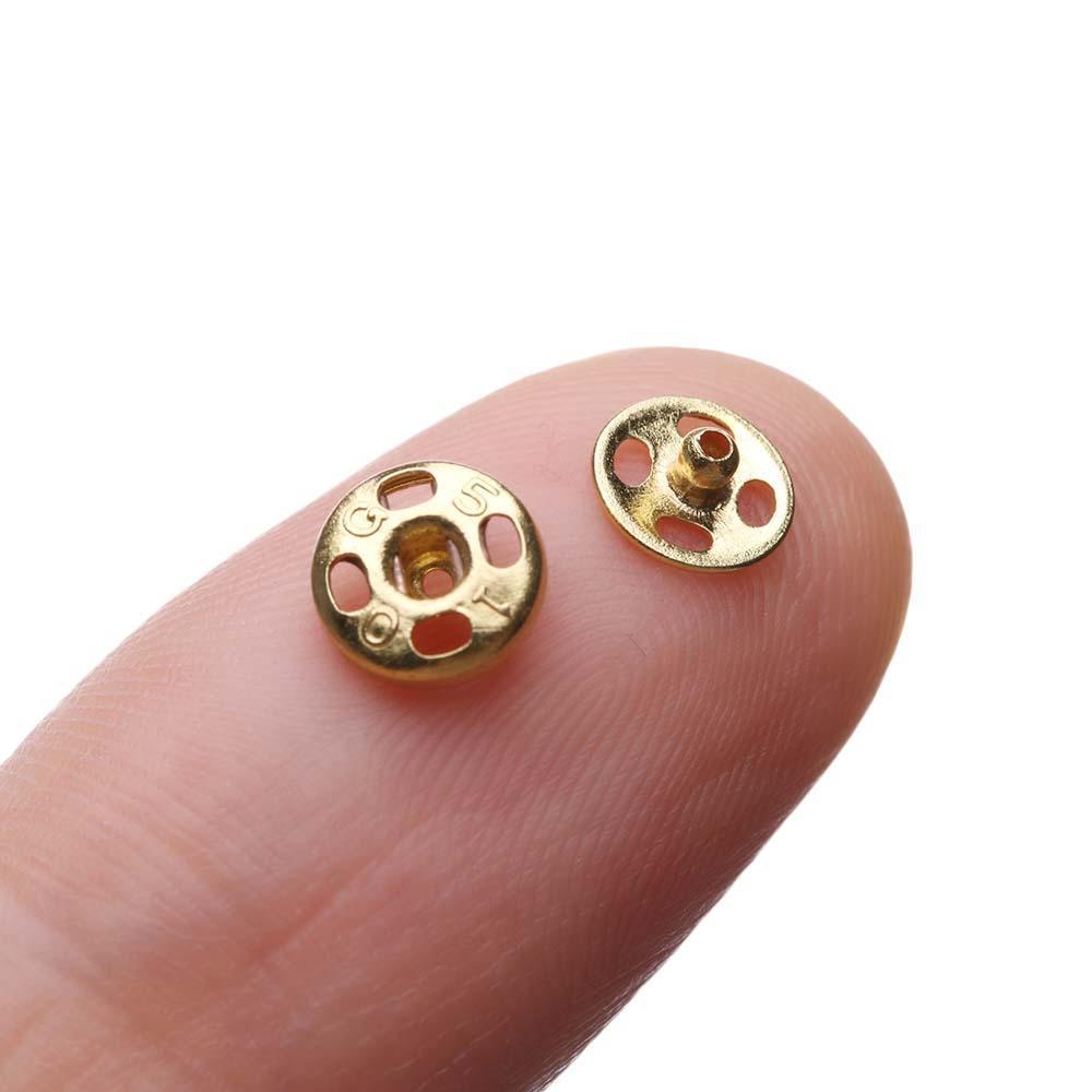 Set 48 Nút Áo 6 / 8mm Bằng Kim Loại Tiện Dụng