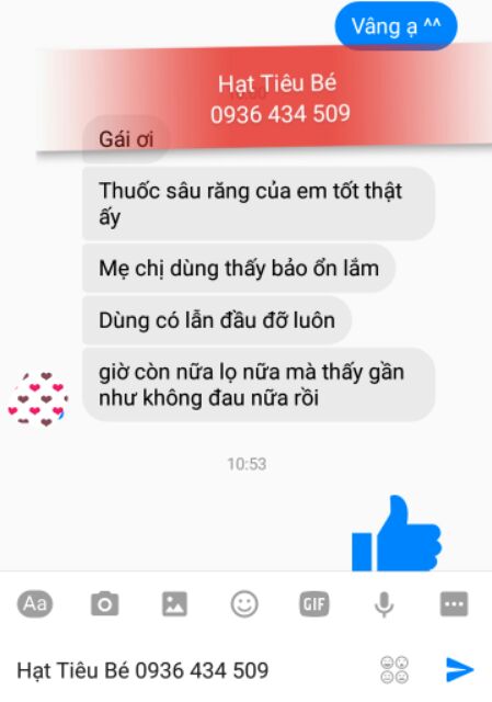 Sâu răng gia truyền