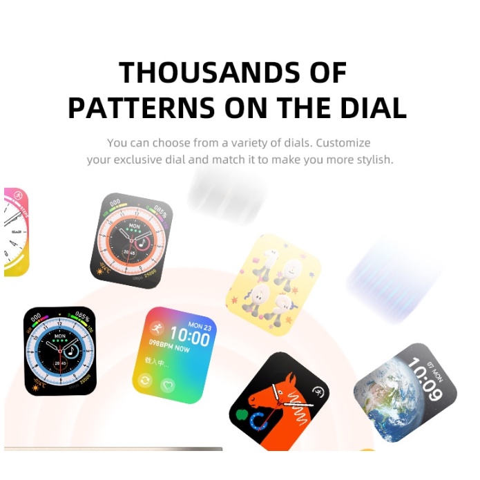 Đồng Hồ Thông Minh GS8 Ultra HD Smart Watch Cao Cấp Màn Hình 49mm Chức Năng Nghe Gọi Điện, Nhận Tin Nhắn Thay Hình Nền
