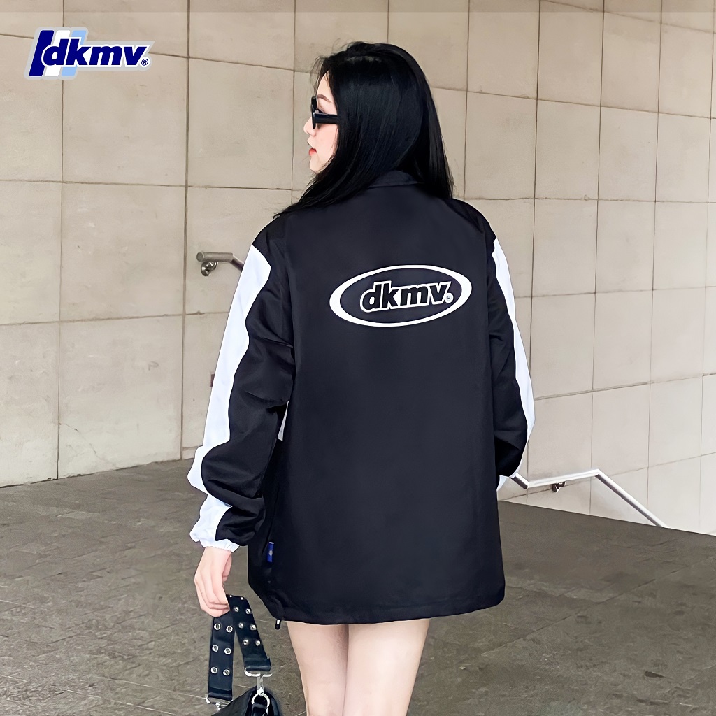 Áo khoác dù 2 lớp nam nữ form rộng Don't Kill My Vibe - Stripe Jacket | K12-AK10