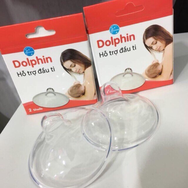 Hỗ Trợ Đầu Ty (Trợ Ty) Silicone Cho Mẹ Dolphin