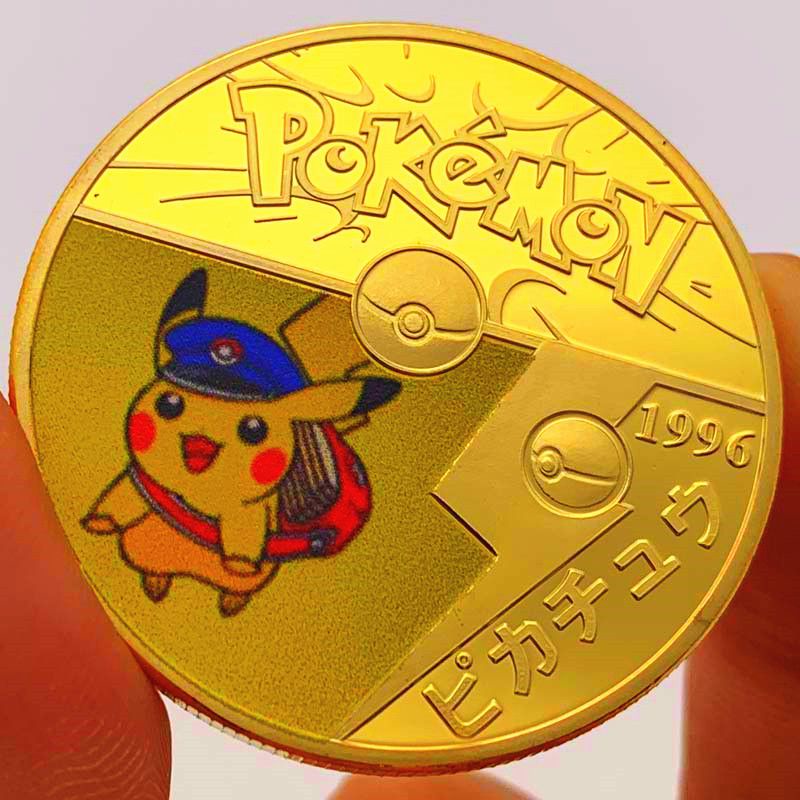 Set 5 Đồng Xu Sưu Tầm Pokemon