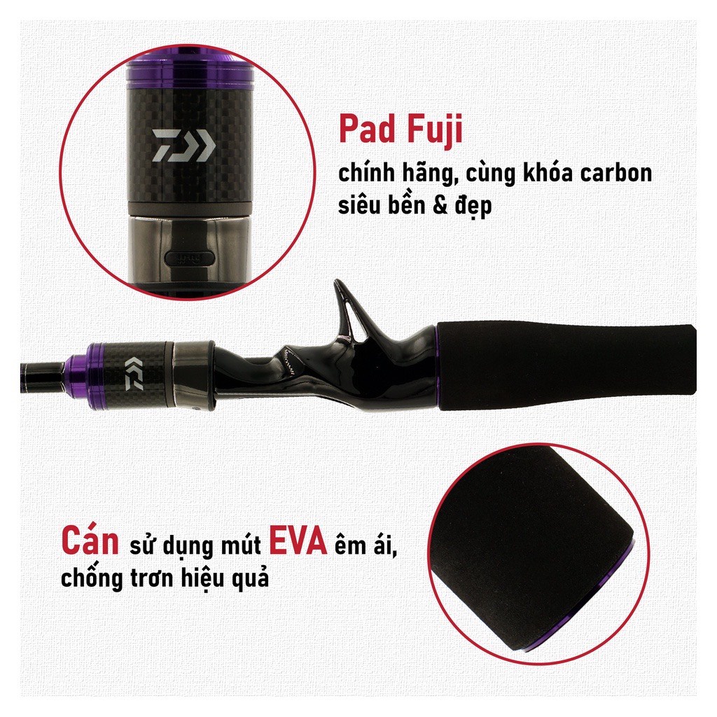 Cần câu lure Daiwa infeet