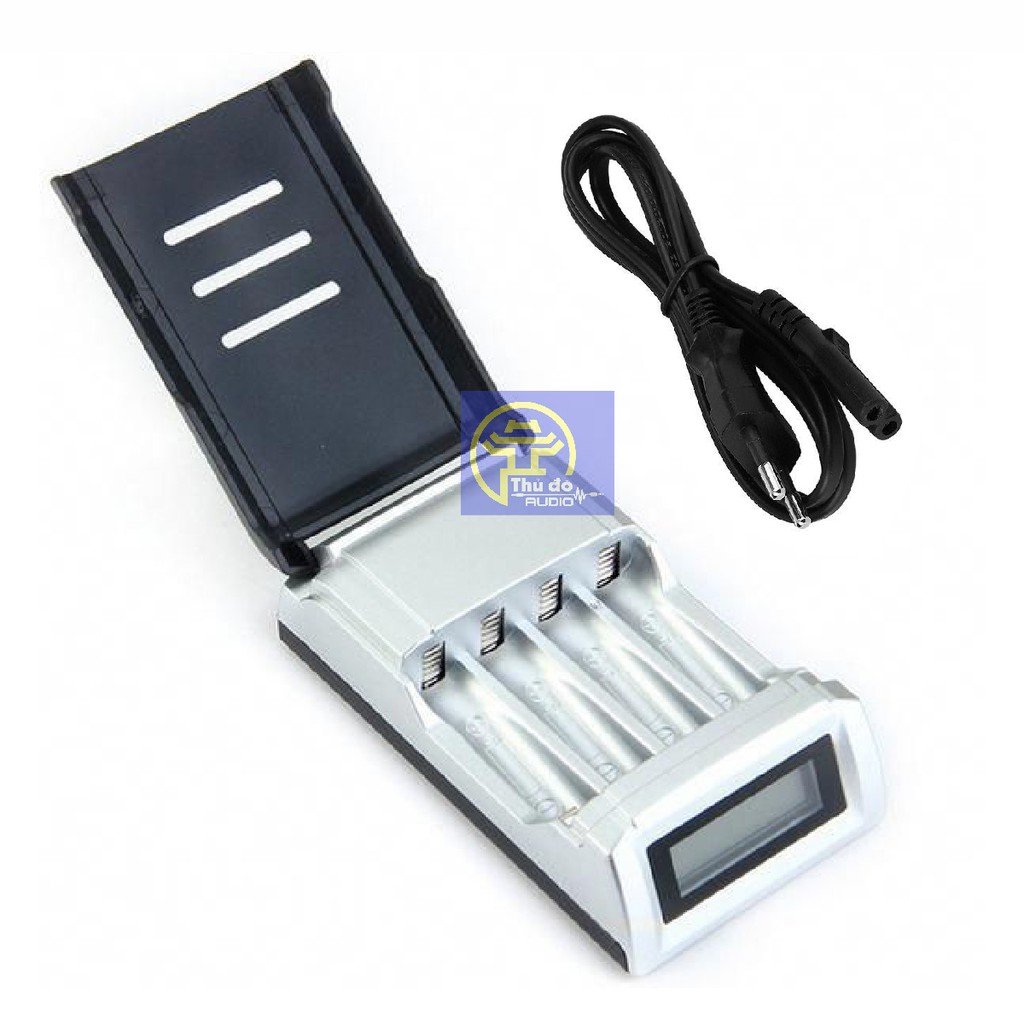 Bộ sạc pin Tự ngắt khi đầy Sạc pin C905W AA/AAA màn hình LCD chính hãng Palo