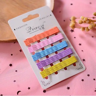 Sét kẹp (20cái) màu kim tuyến
