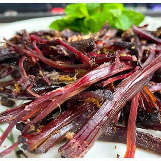 Thịt trâu gác bếp Tây Bắc 0,5kg [Tặng kèm chẳm chéo + Tương ớt xay]