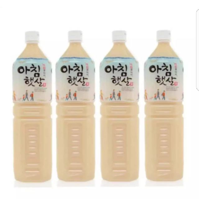 COMBO 2 CHAI NƯỚC GẠO RANG HÀN QUỐC 1500ML