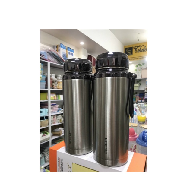 Bình 1500ml giữ nhiệt  inox 304 - Hàng Loại 1 Cao Cấp, Siêu Dày Dặn, Cứng Cáp