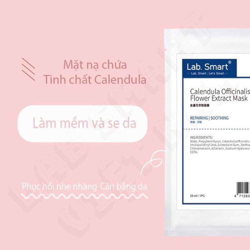 Mặt nạ dưỡng da CALENDULA OFFICINALIS FLOWER Labsmart  làm mềm da, cải thiện lỗ chân lông to 25ml