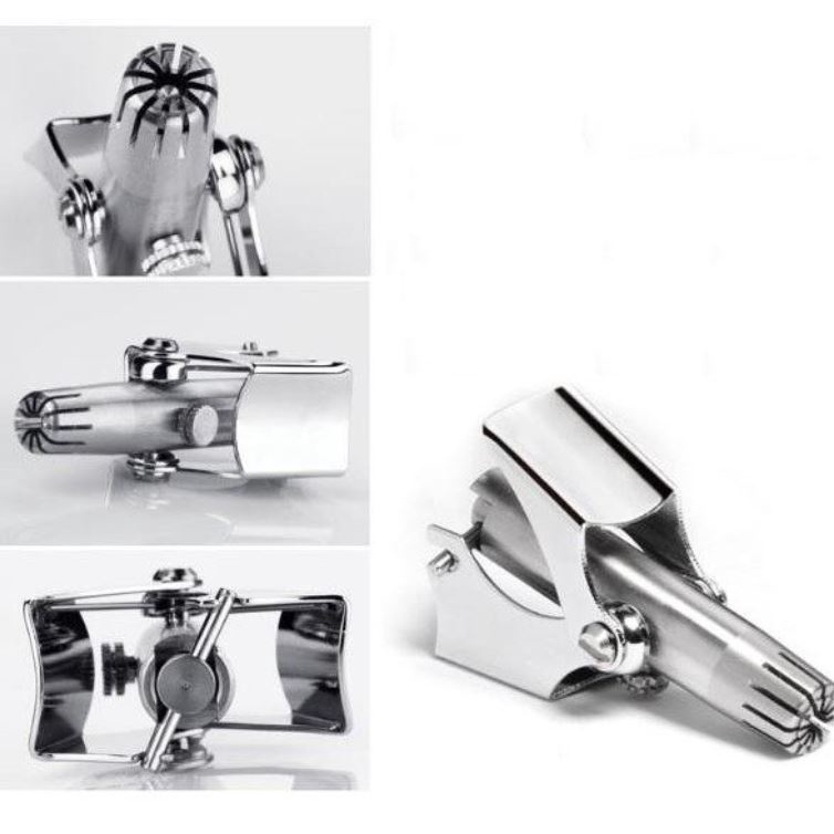 Dụng cụ cắt tỉa vệ sinh lông mũi cầm tay bằng inox cao cấp siêu tiện dụng