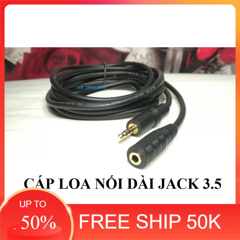 cáp nối dài 3.5mm dài 1.8m; 5m
