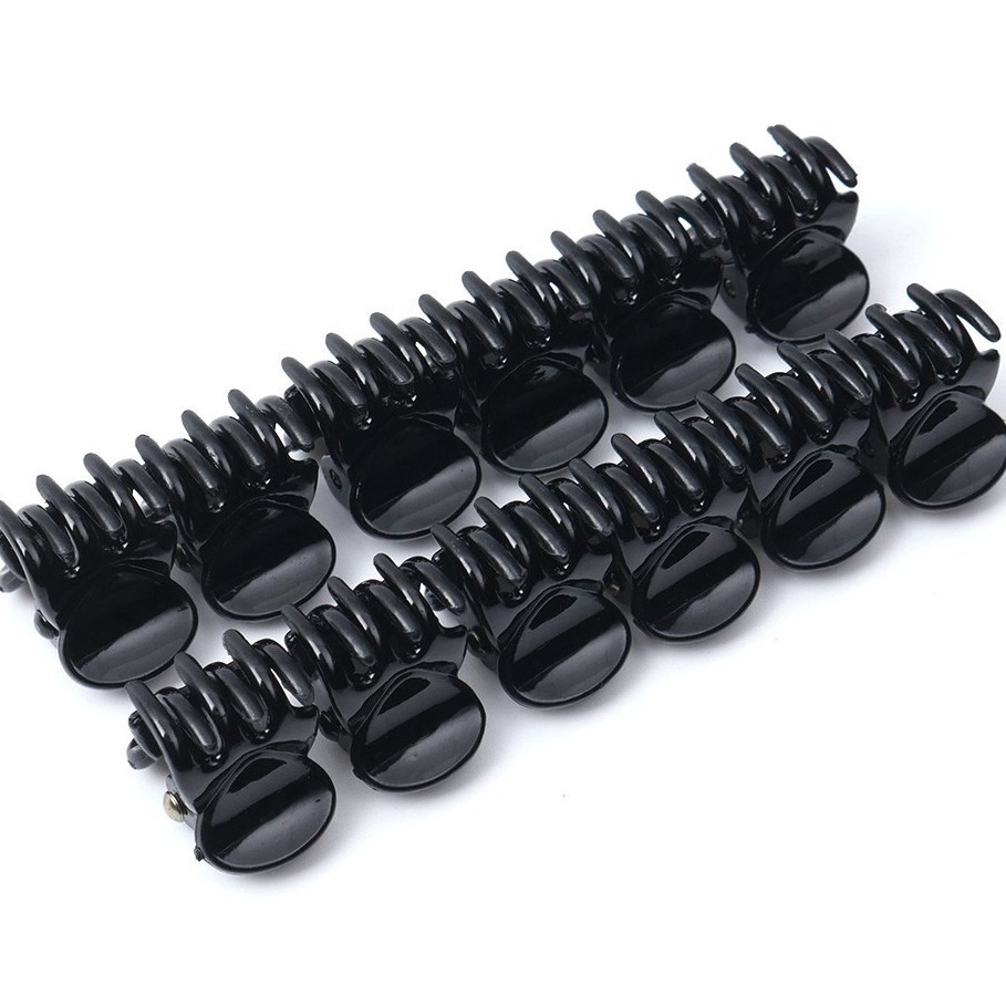 Kẹp tóc kiểu càng cua mini 12 cái
