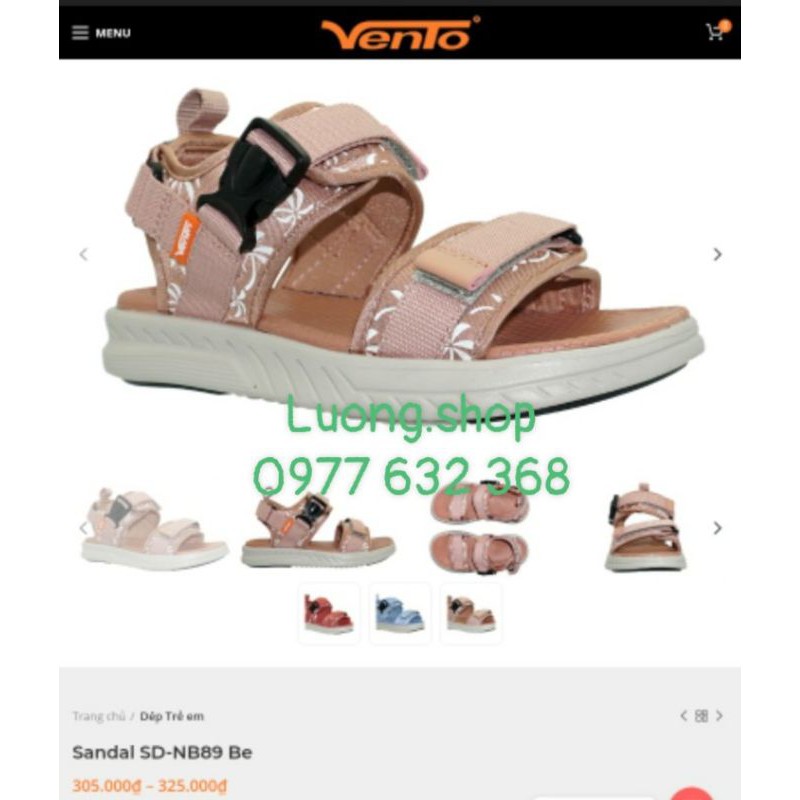 Sandal Vento Nữ Chính hãng bền đẹp SD-NB89 be/nâu/xanh