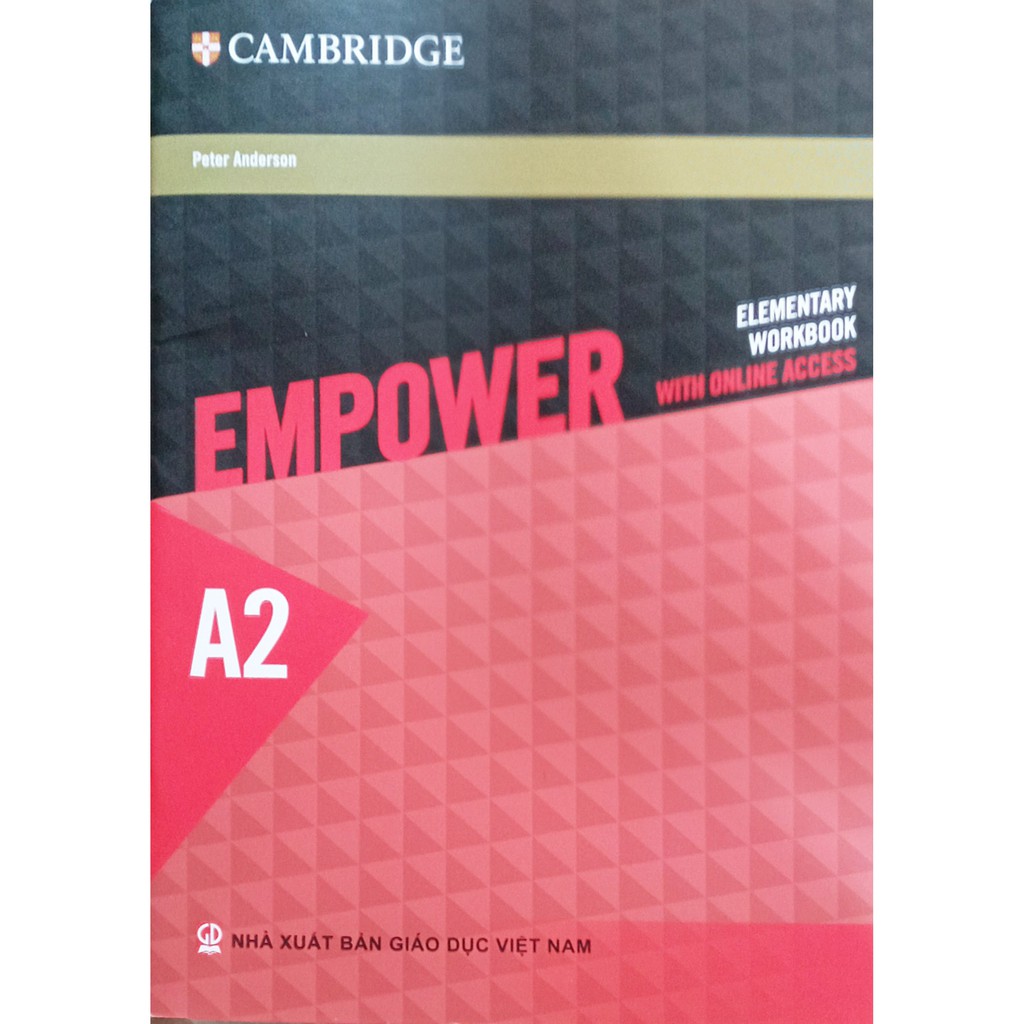 Sách - Cambridge English Empower Elementary Workbook with online access A2