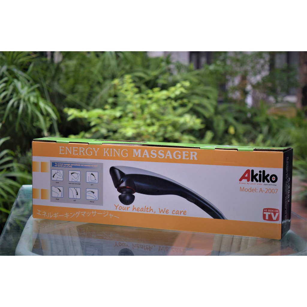 Máy massage cầm tay 3 đầu Akiko