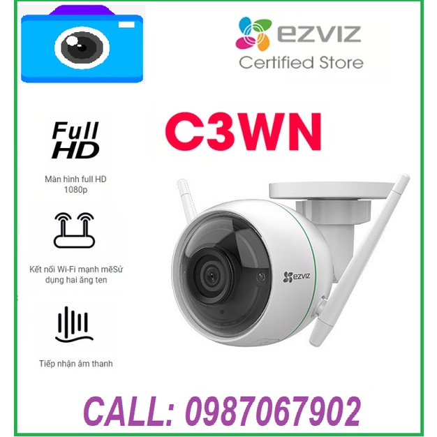 CAMERA IP Wifi Ngoài Trời EZVIZ C3WN. Hàng chính hãng | BigBuy360 - bigbuy360.vn