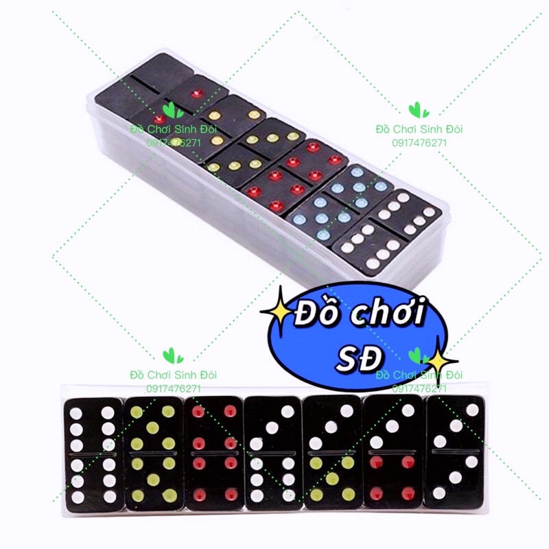 Cờ DOMINO cao cấp màu đen