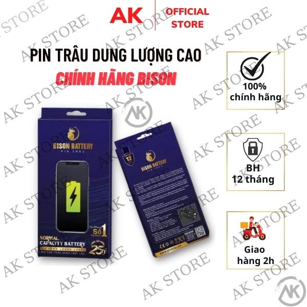 Pin Iphone Dung Lượng Cao   PIN SIÊU TRÂU  6/ 6S/ 6SP/ 7/ 7P/ 8/ 8P/ X hàng chính hãng BISON